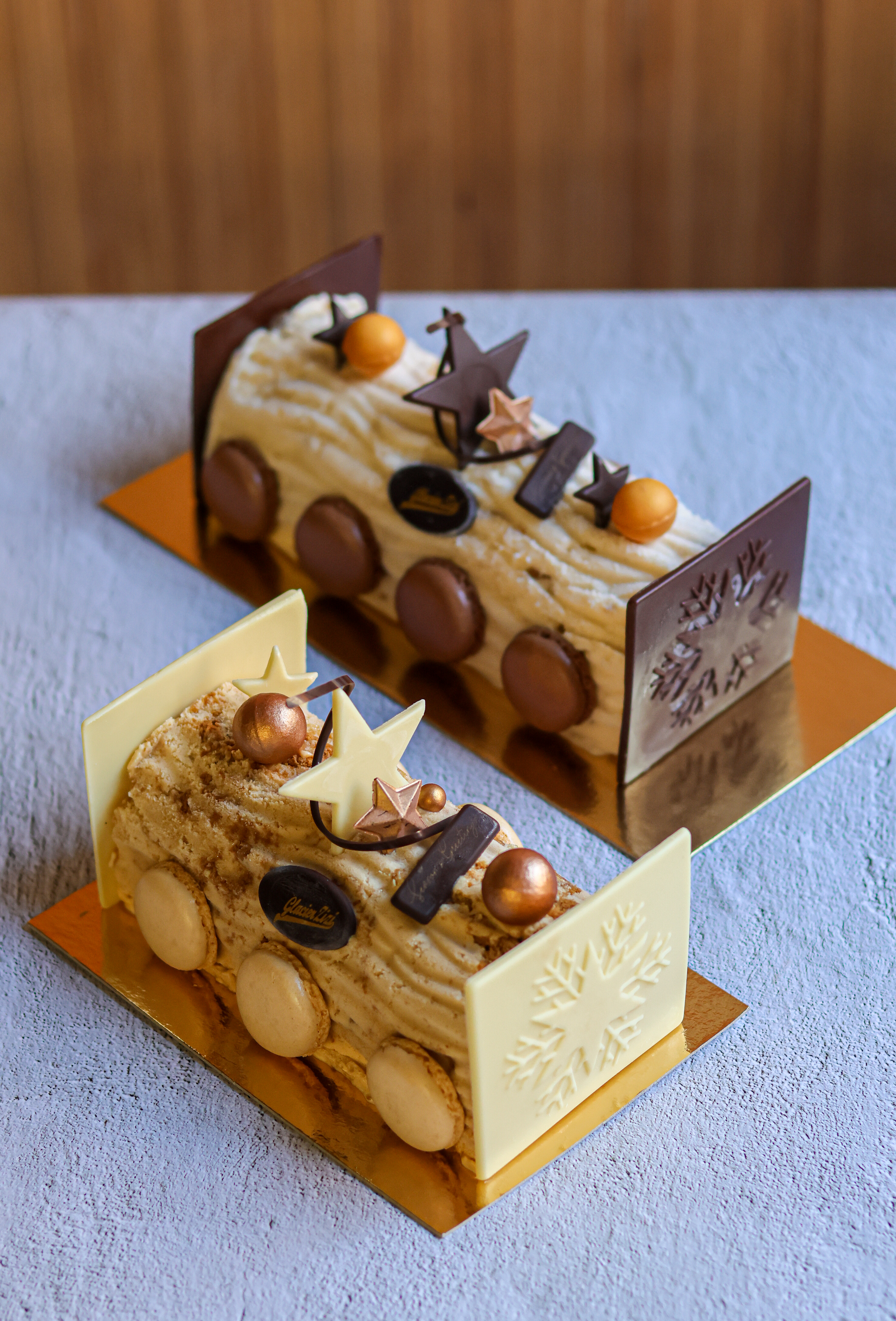 Bûches de Noël glacées Glacier Zizi