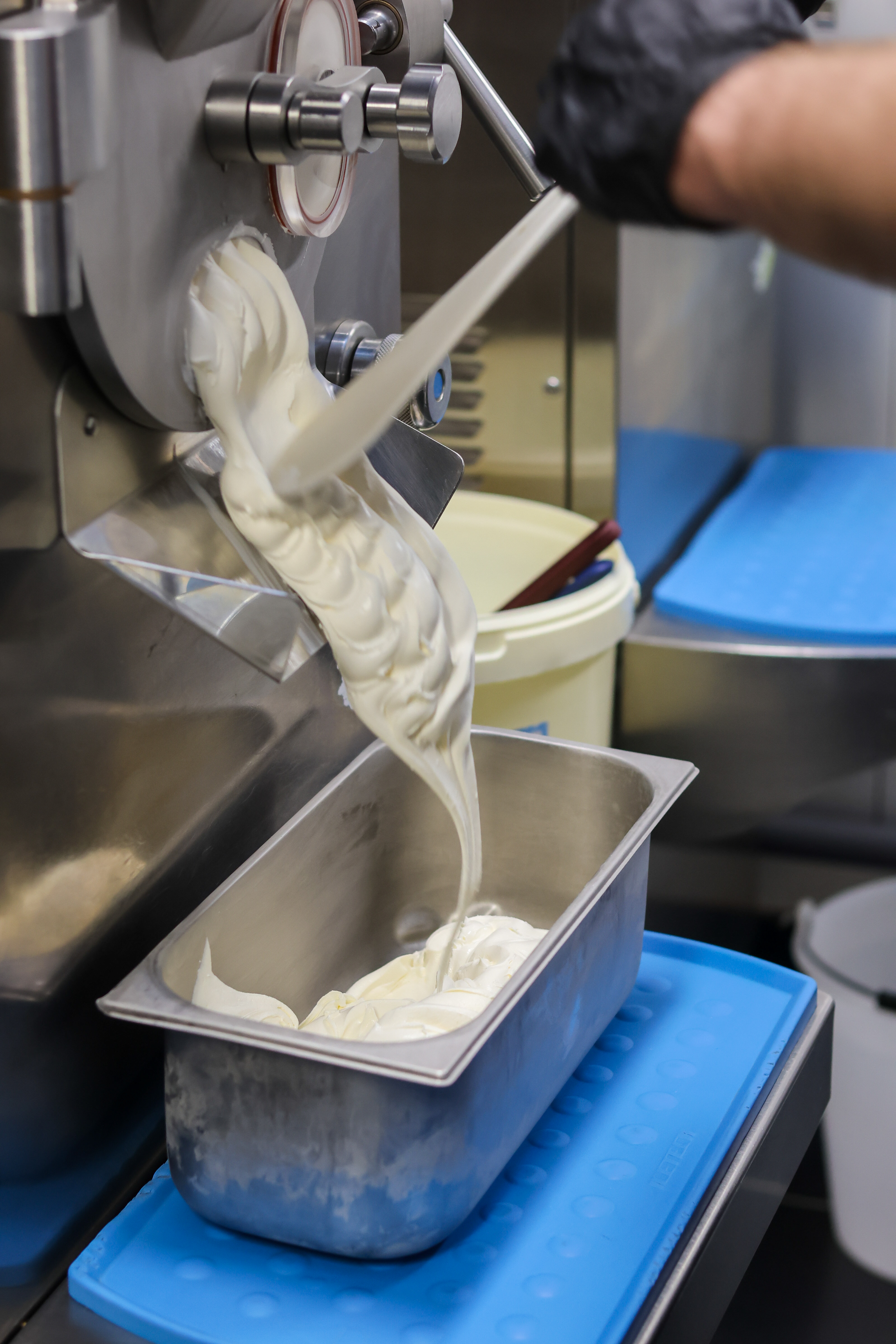 Machine à gelato artisanale — fabrication des glaces Glacier Zizi