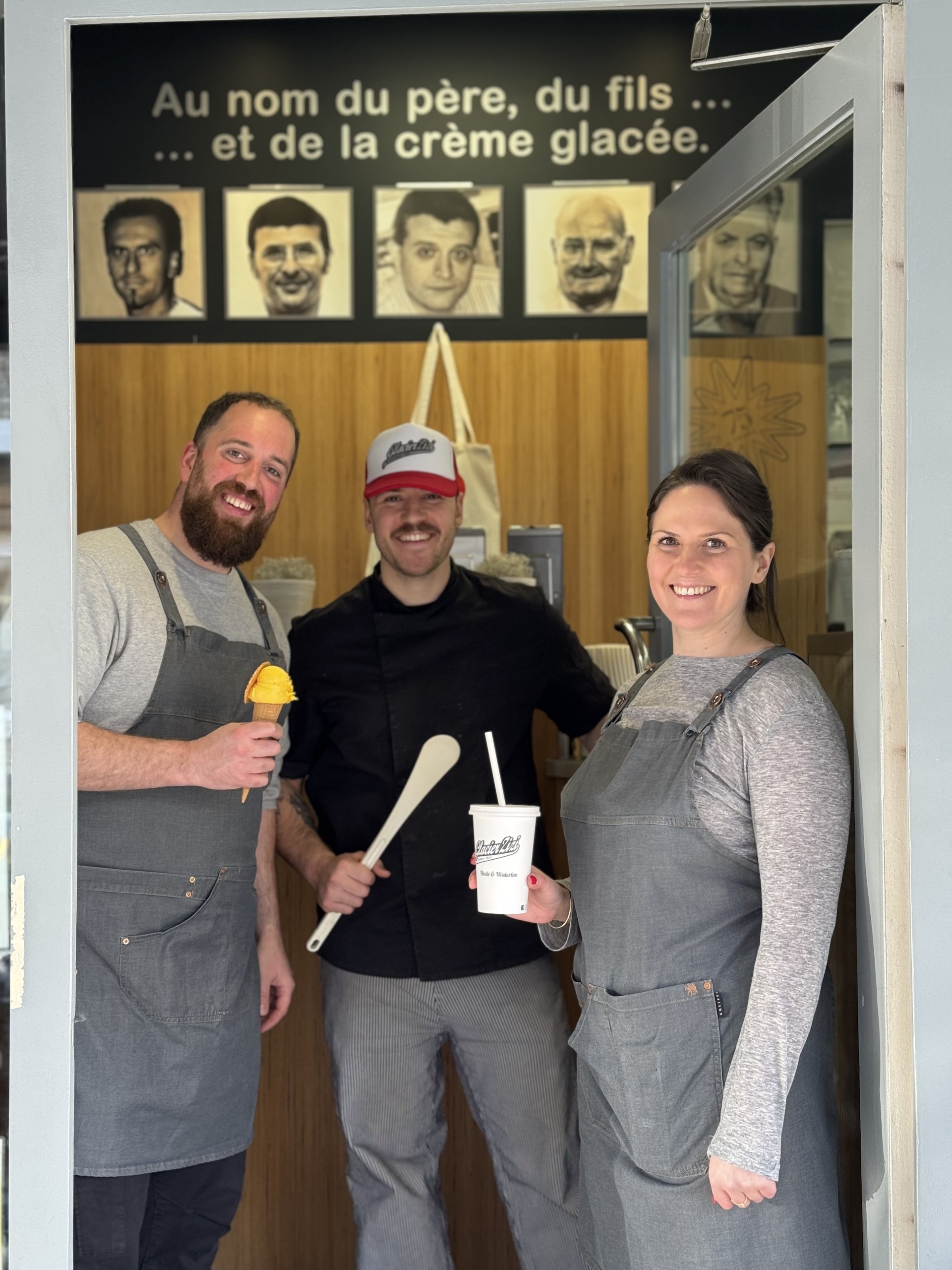 L'équipe du Glacier Zizi